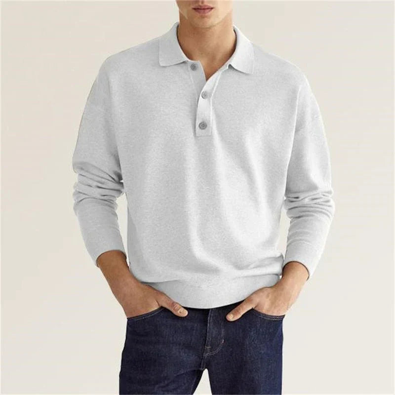 Romano Polo | Herenpolo met lange mouwen